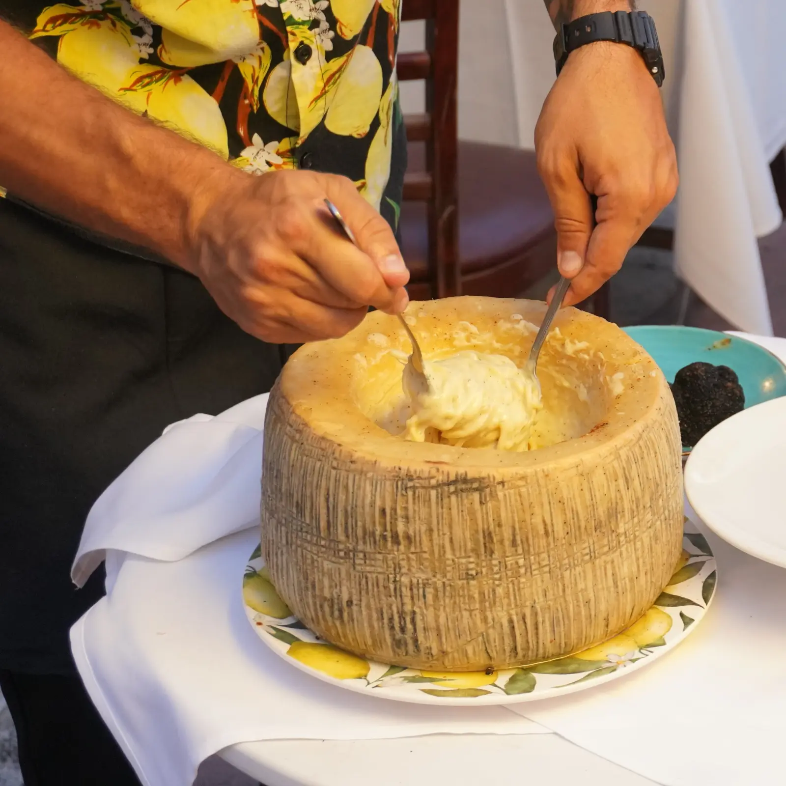 Best Cheese Wheel Pasta